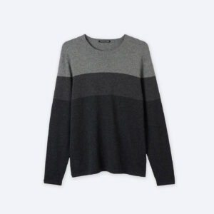 [DEMO] Stripe crew knit