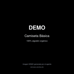 [DEMO] Camiseta Básica Original
